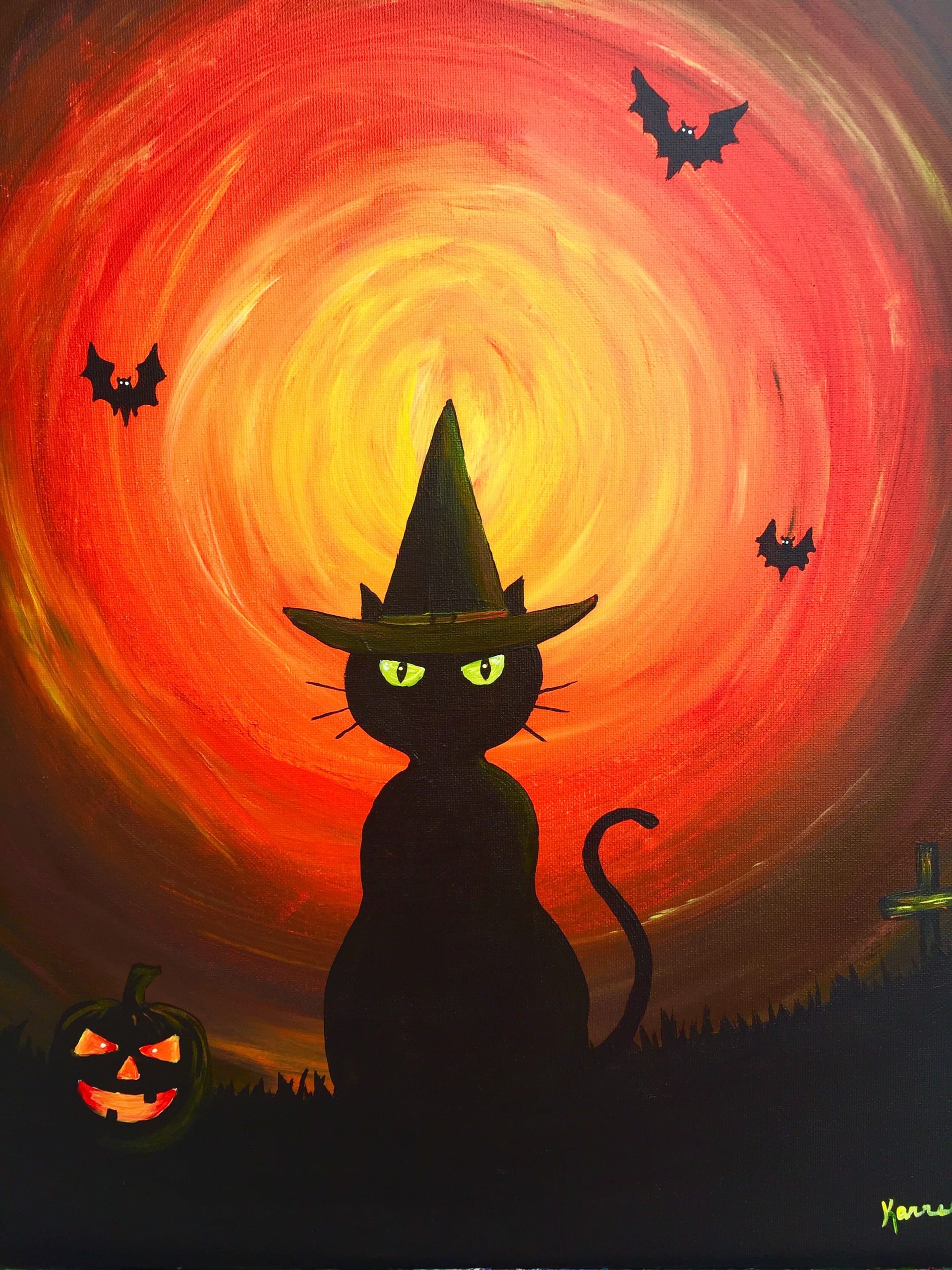 Thursday BOO!!! — Painting