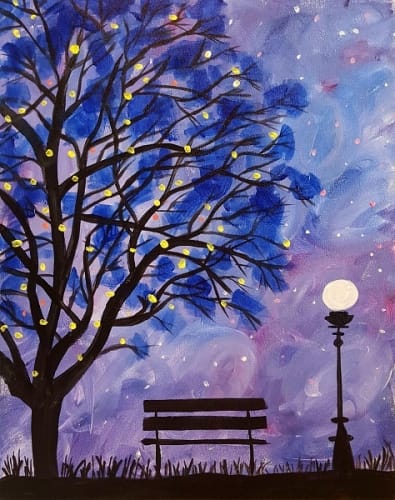 Waiting for Tonight — Painting
