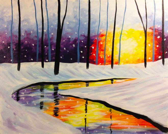 Paint Nite at Riley's   — Painting