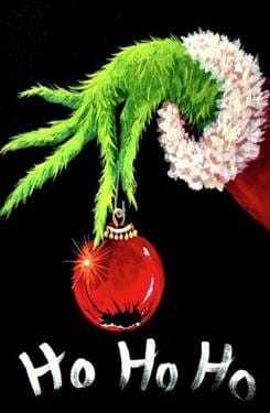 Merry Grinchmas — Painting
