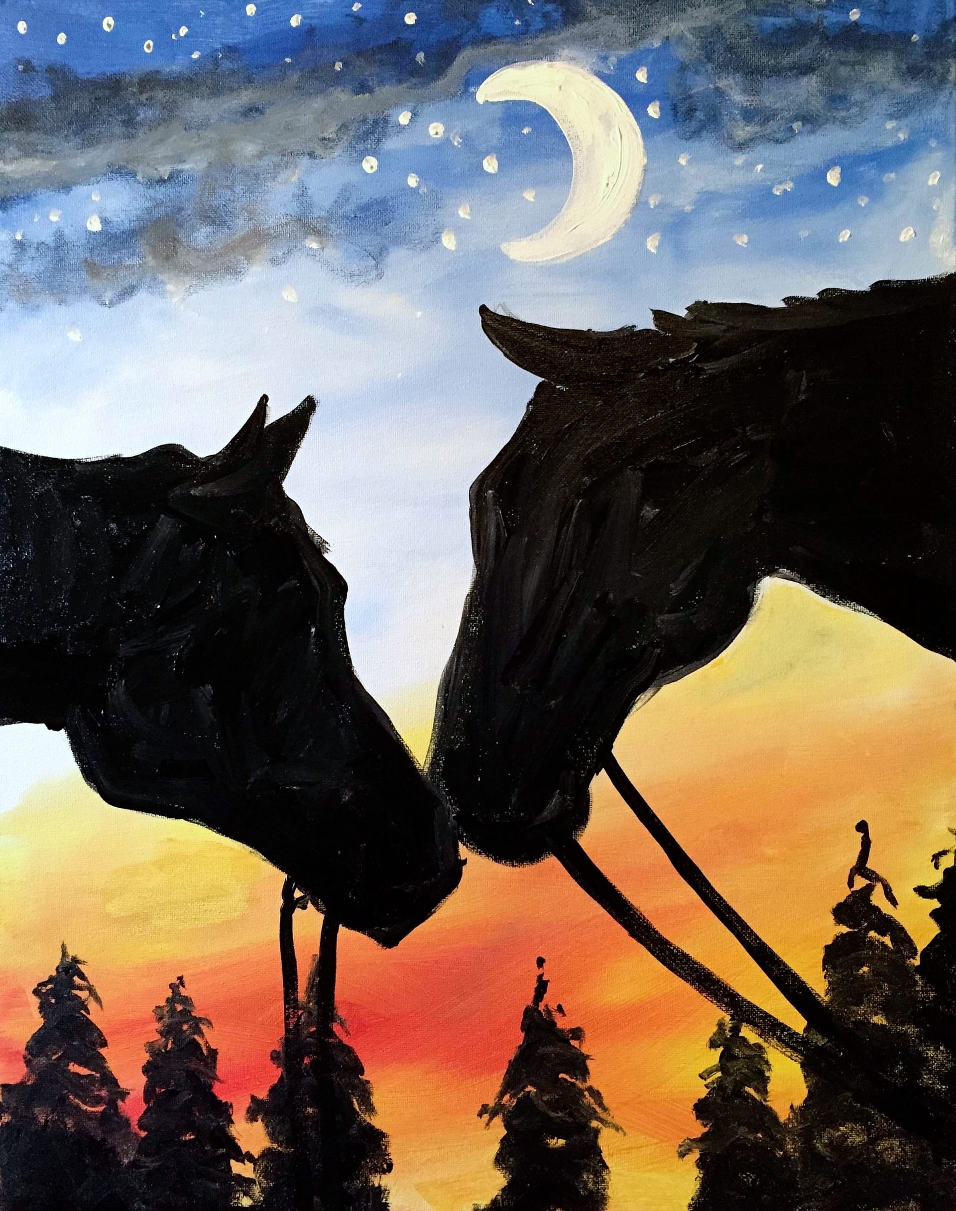 09/18/2026 Night Nuzzling Paint Nite at Viviano's, Chesterfield, MO — Painting