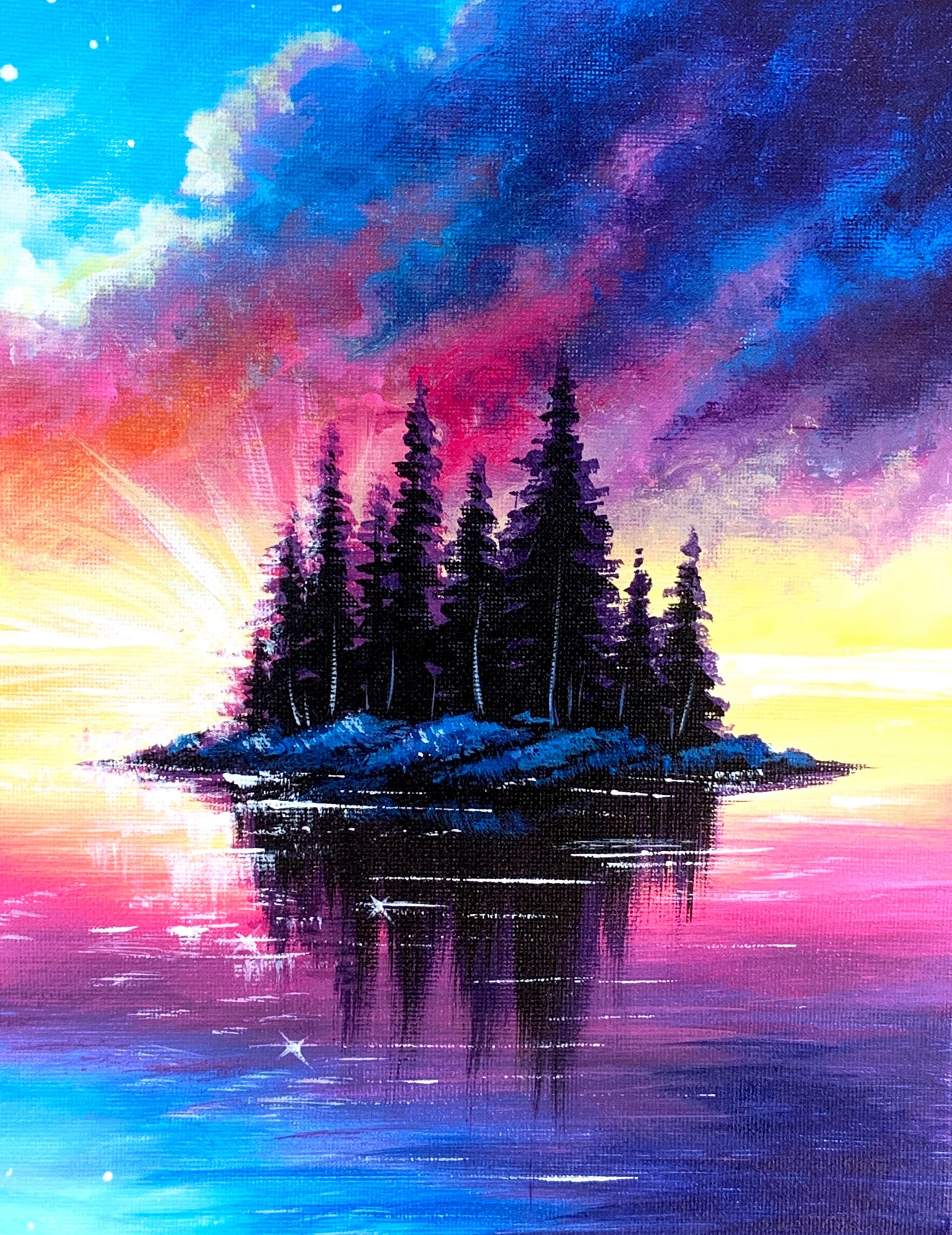 Daytime Mossops - Aug 29 — Painting
