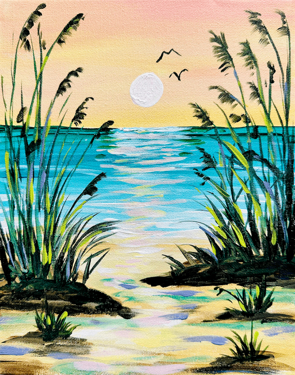Daytime Mossops -  Aug 1 — Painting