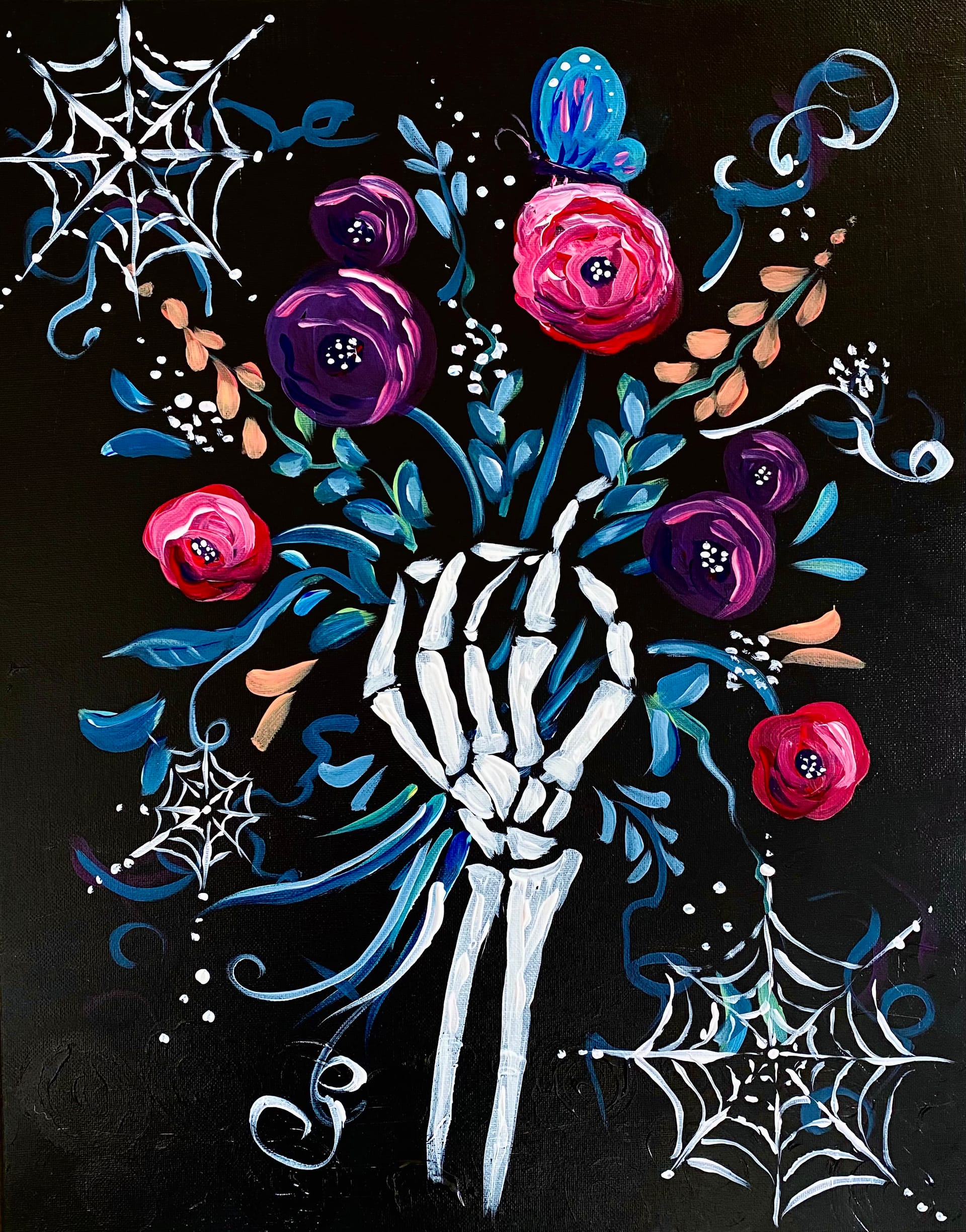 Bones Roses — Painting