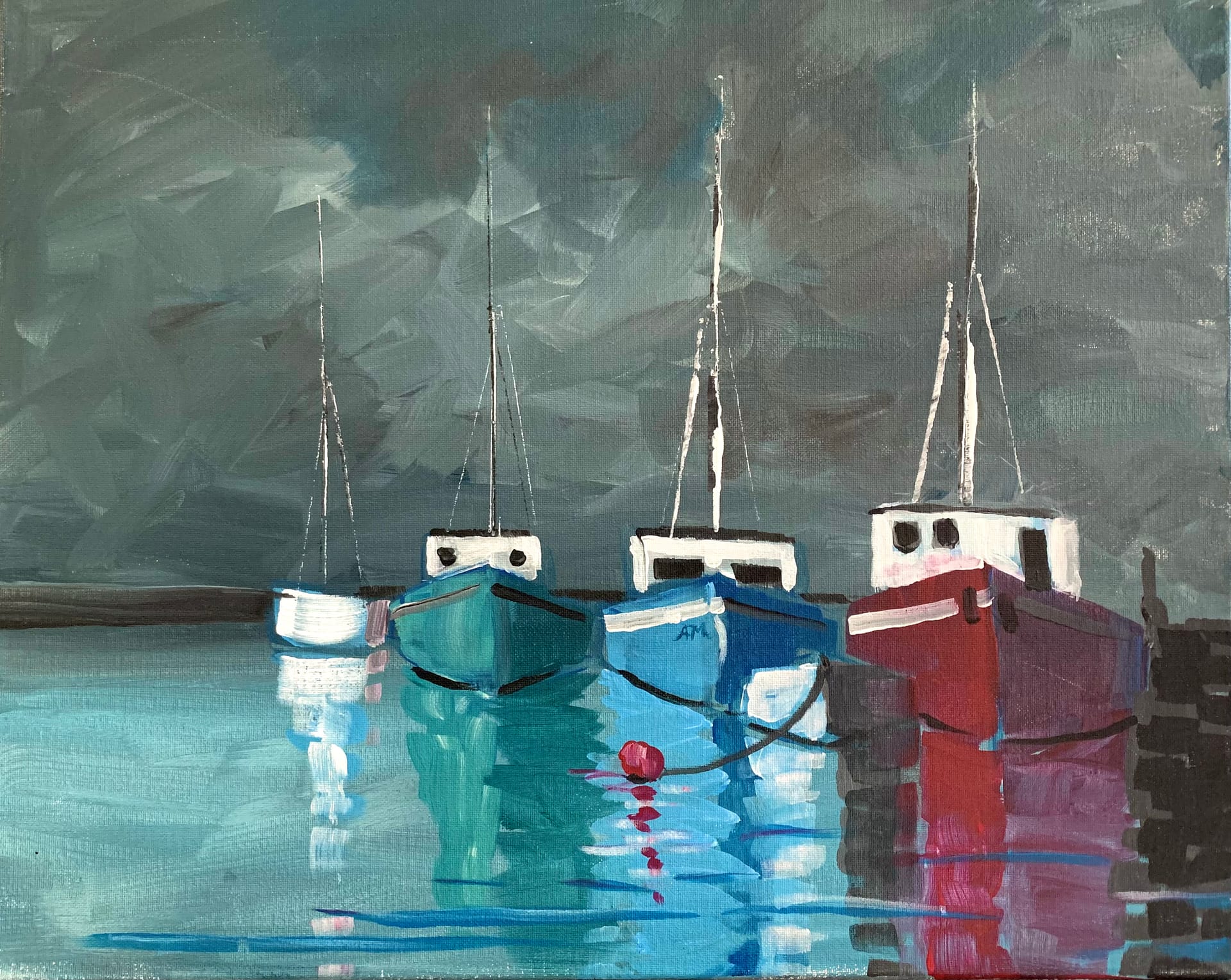Safe Harbor — Painting