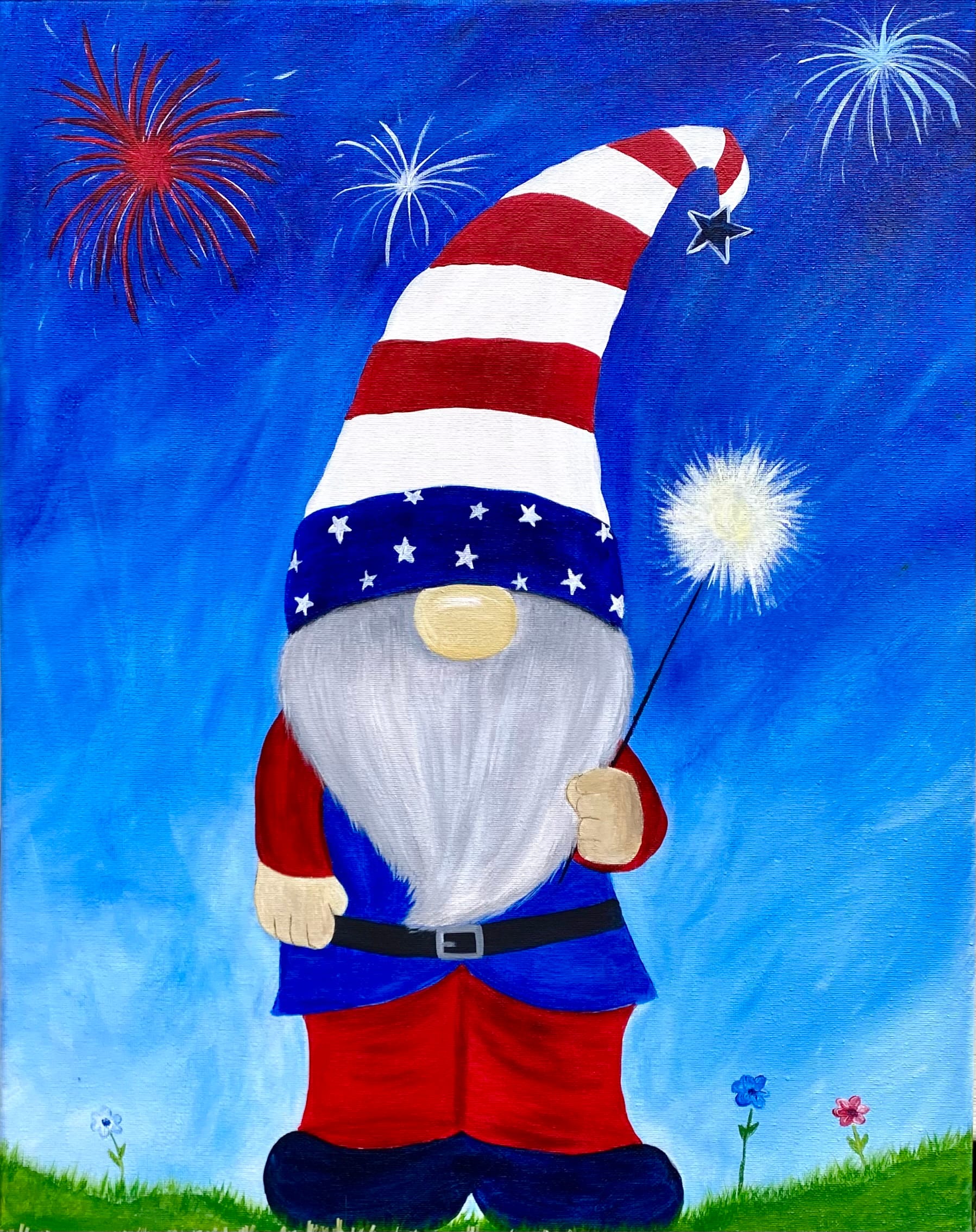Gnome of the Brave — Painting
