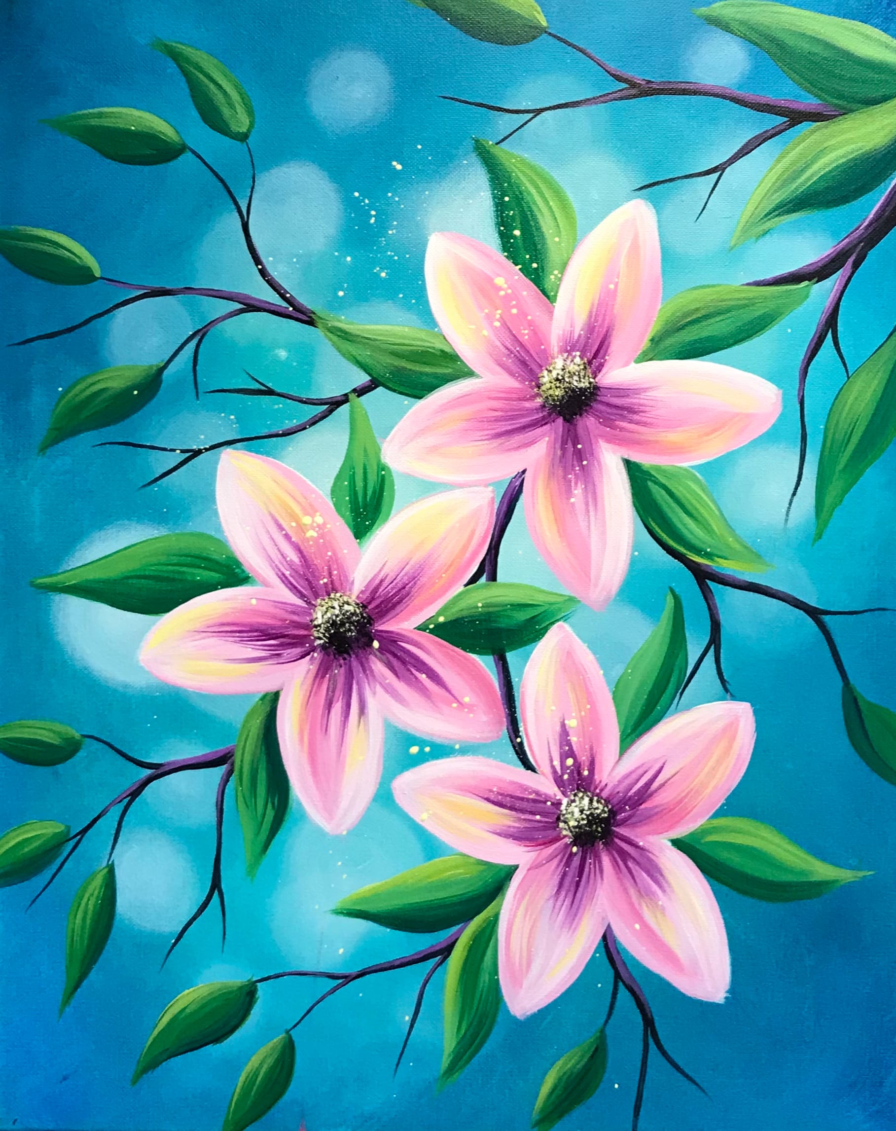 Paint Night at Boston Pizza Kingsway — Painting