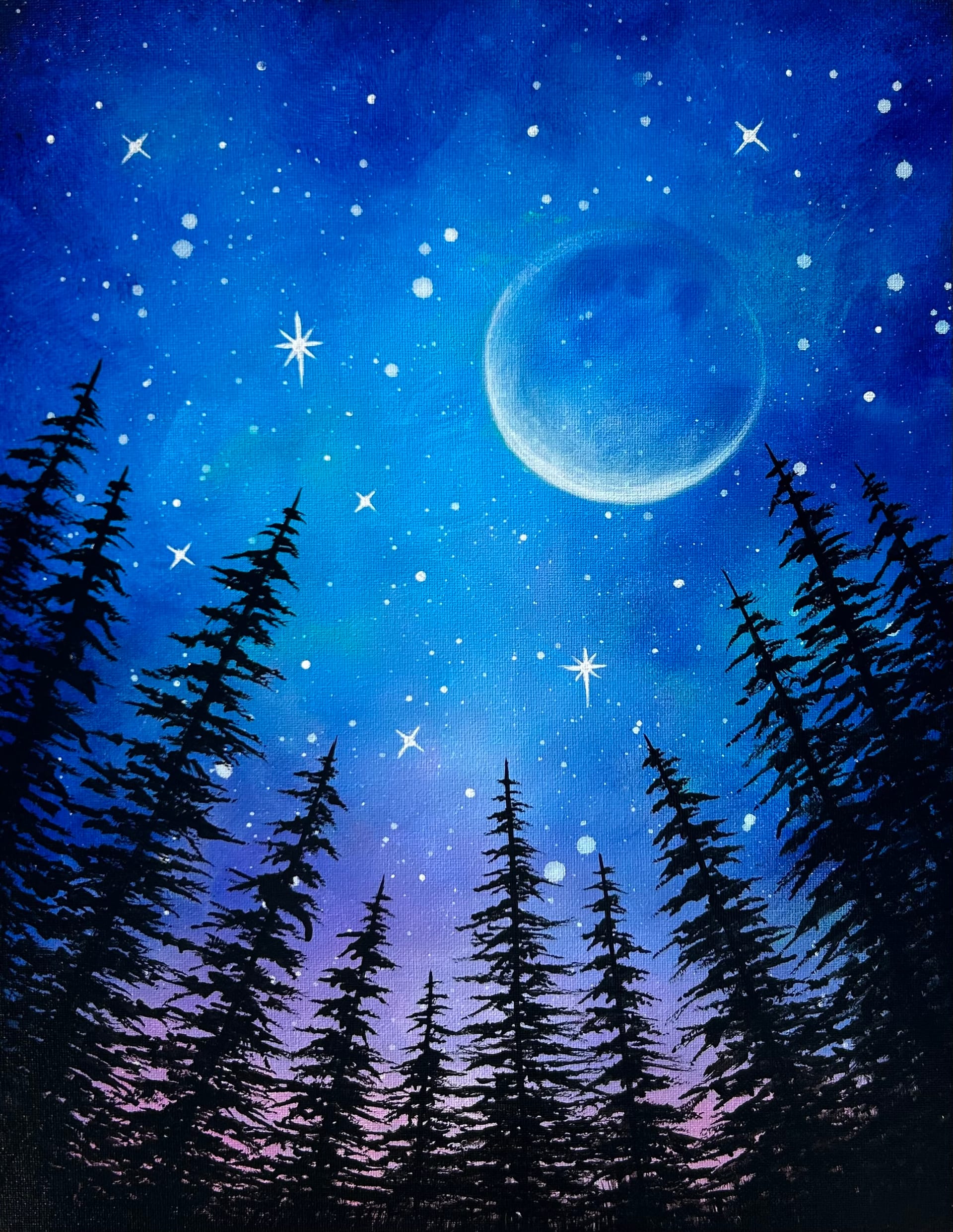 Enchanted Moonlight @ Roxbury 07/05/2026 — Painting