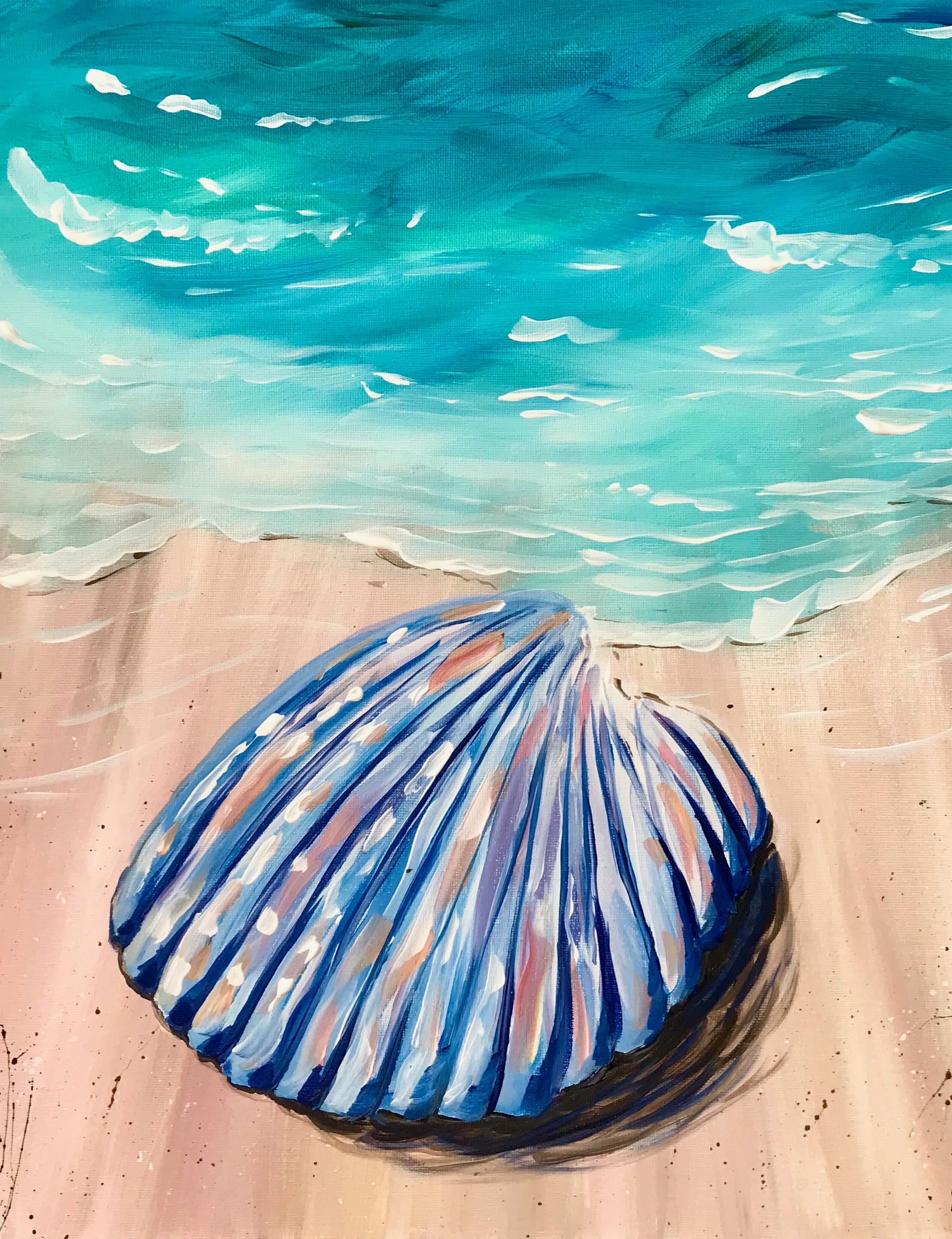 Sea Shell at Mtn. Mike's in Santa Rosa — Painting