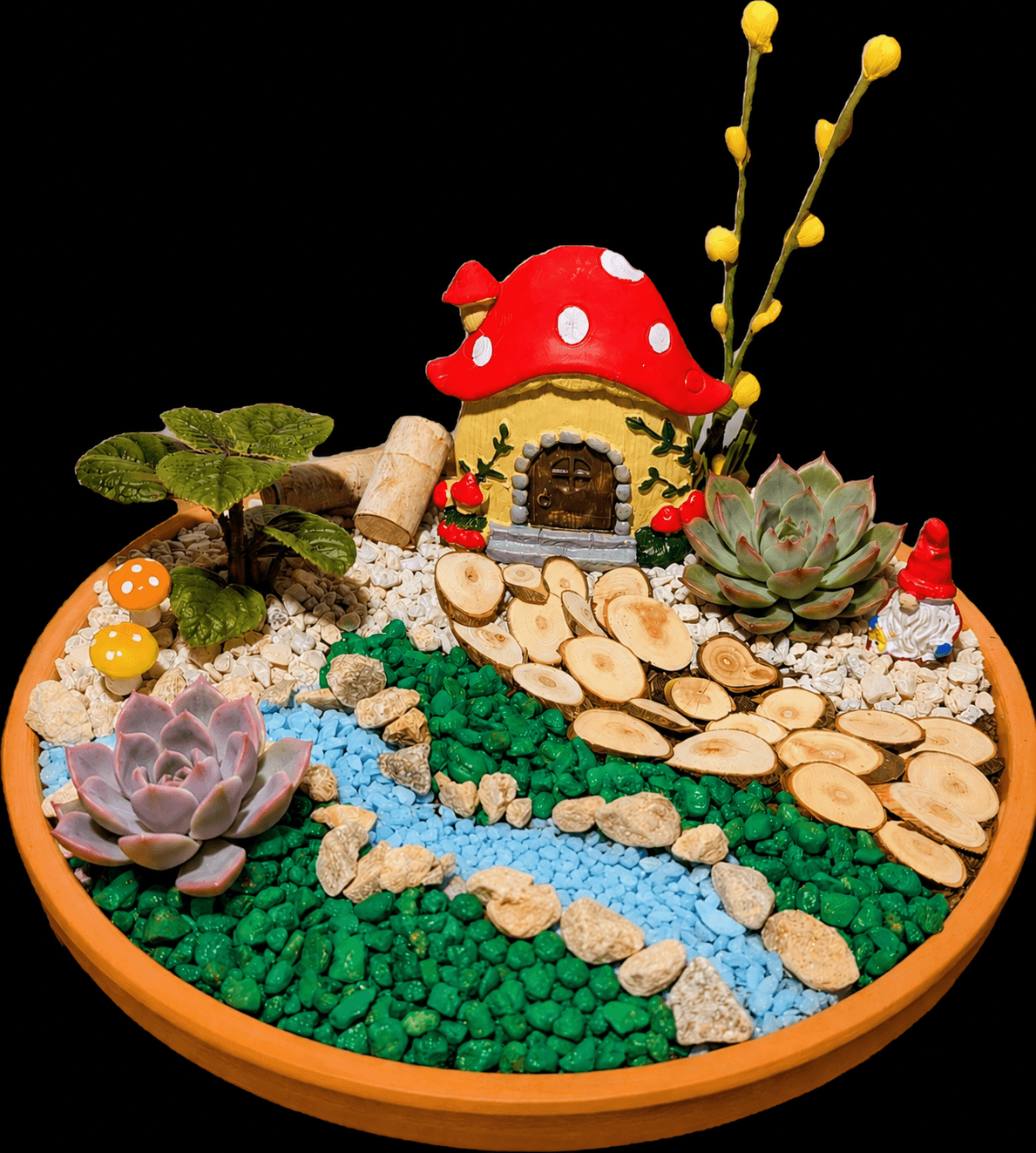 Gnome Garden — Painting