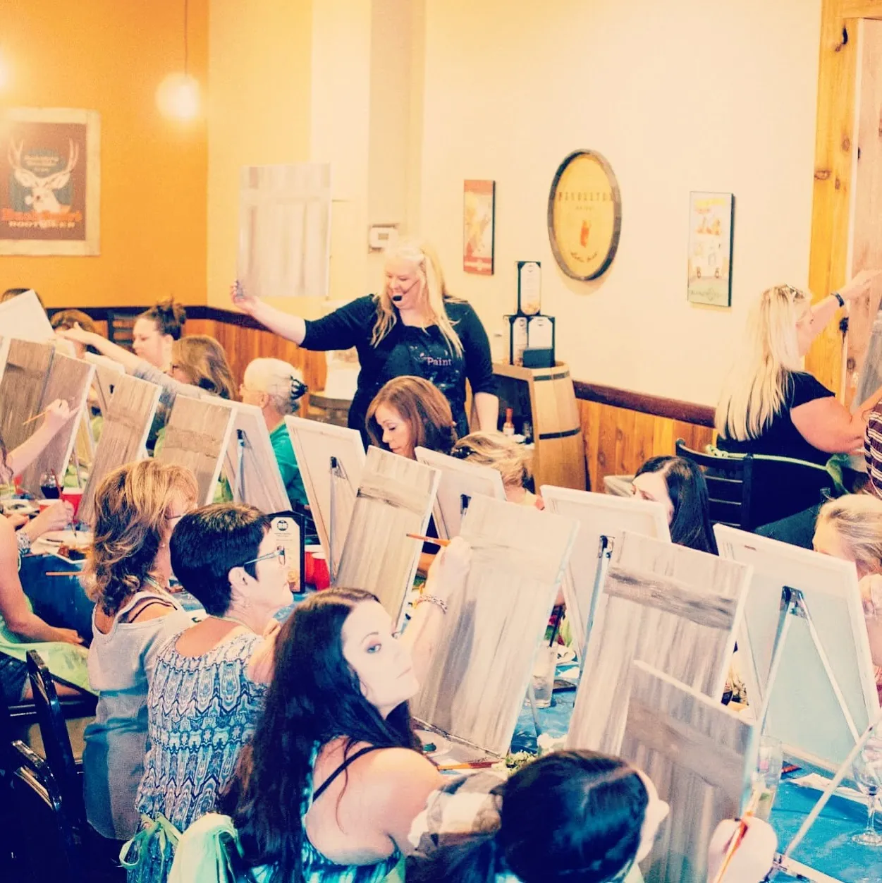 BoiseArtandVibes paint night