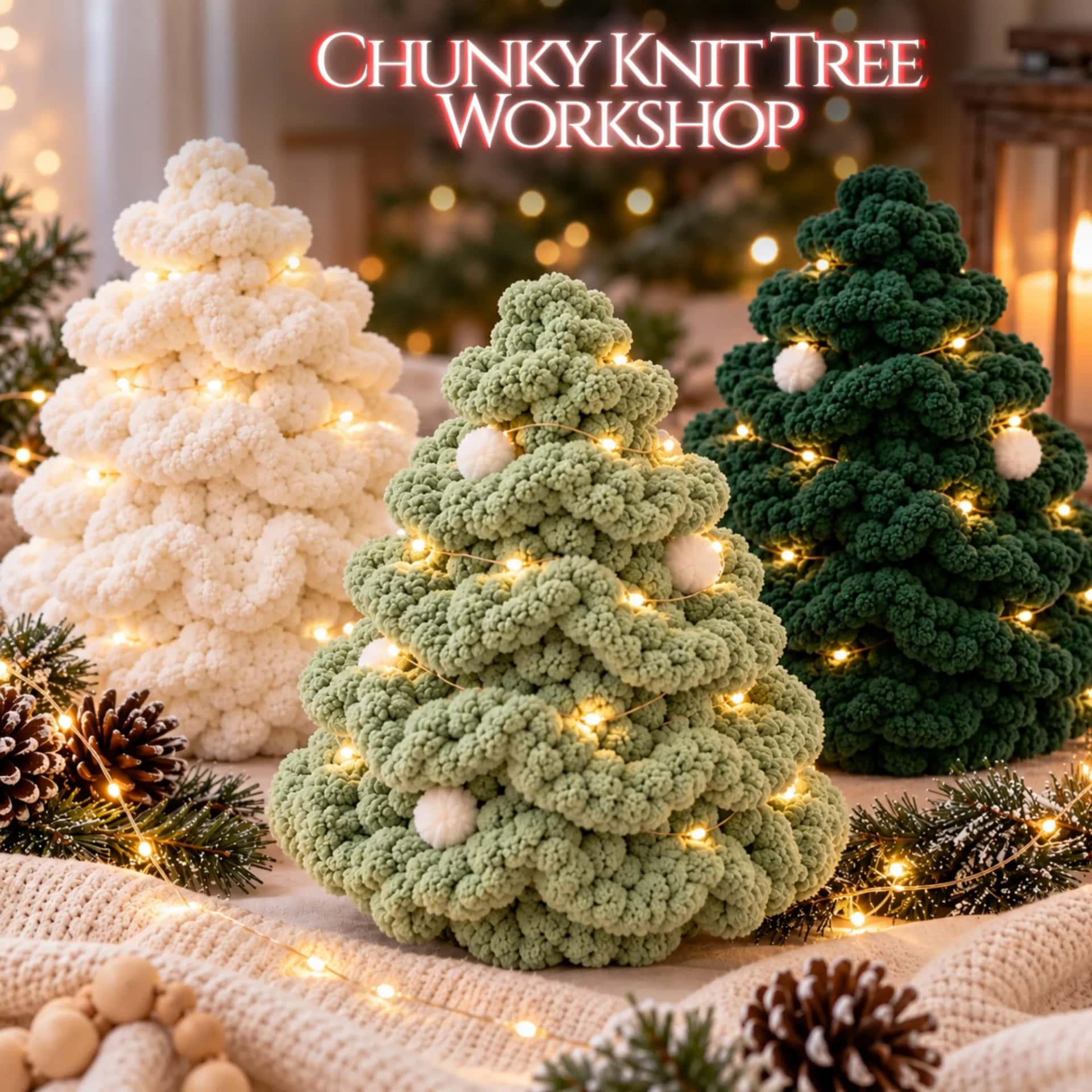 Chunky Knit Tree Workshop