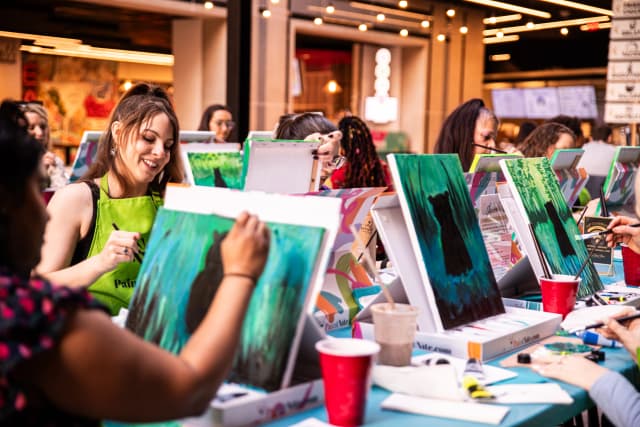 Paint Nite Boston painting 2