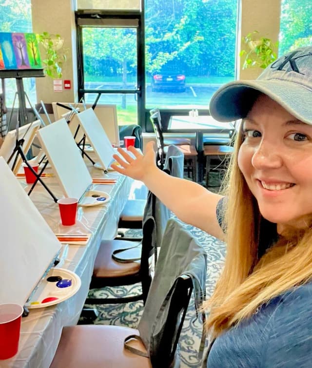 Paris Flare Paint Nite painting 2