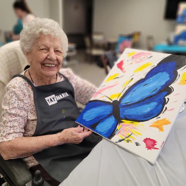 Paint Nite Central IL painting 2