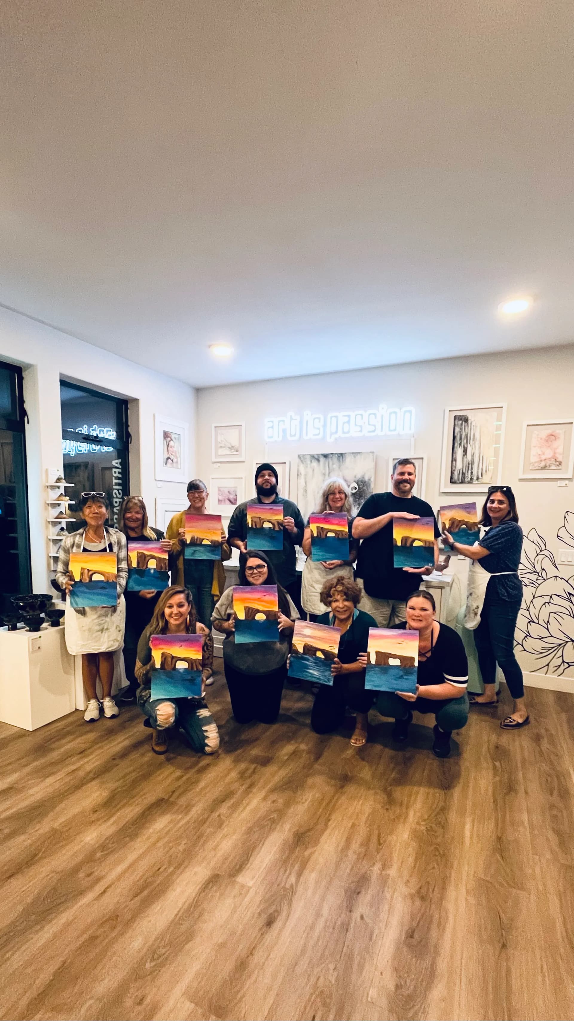 Art is Passion paint night