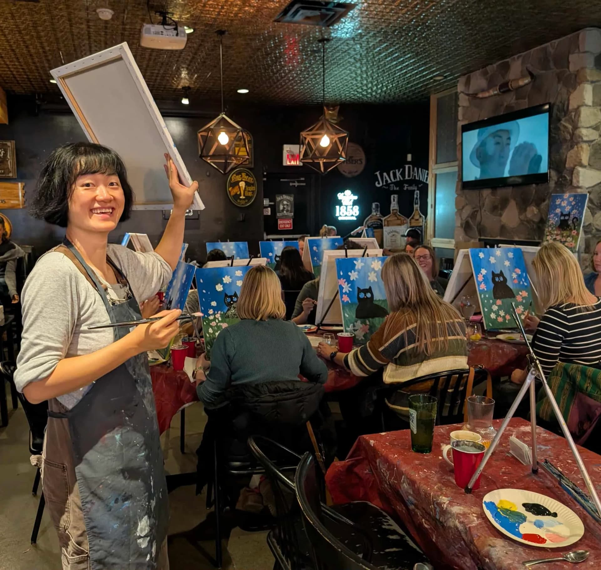 LuLu paint night