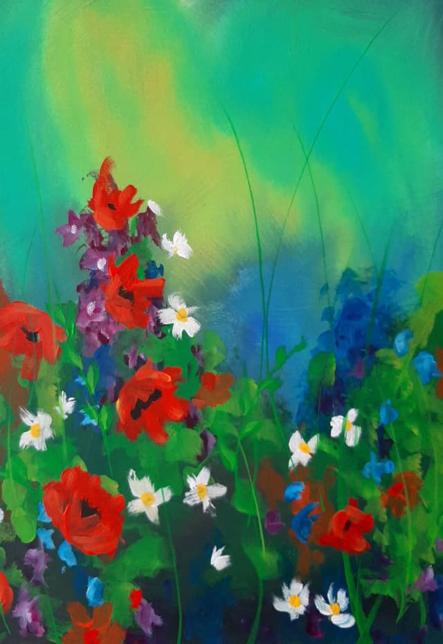 Glen: Paint On painting 2