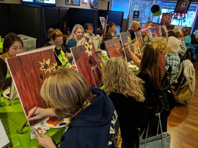 Paint Nite with Grace - Salt Lake City painting 5