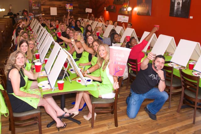 Ashley: Team Buttercup painting 4