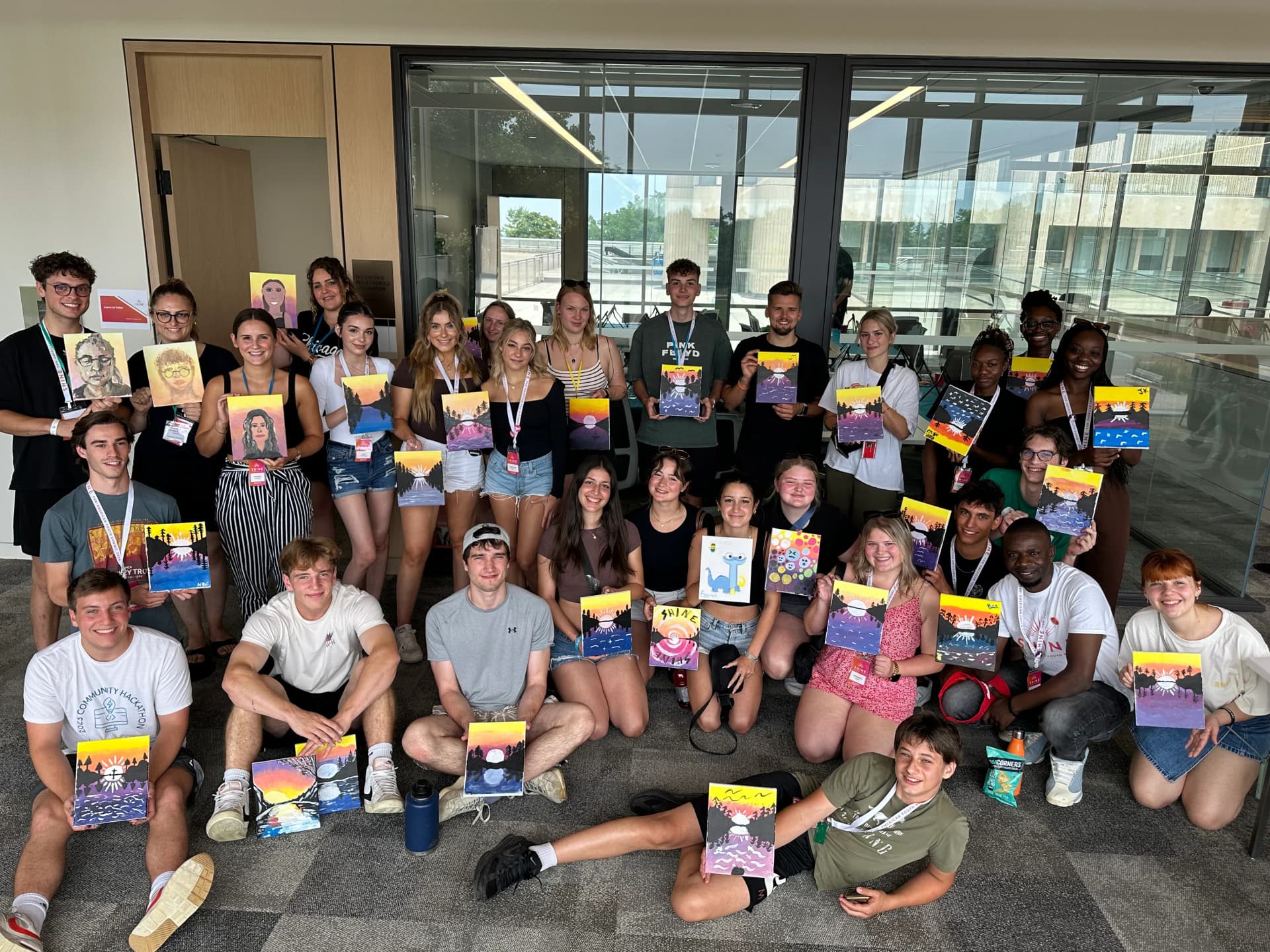 Yasmin: Maple City Art paint night
