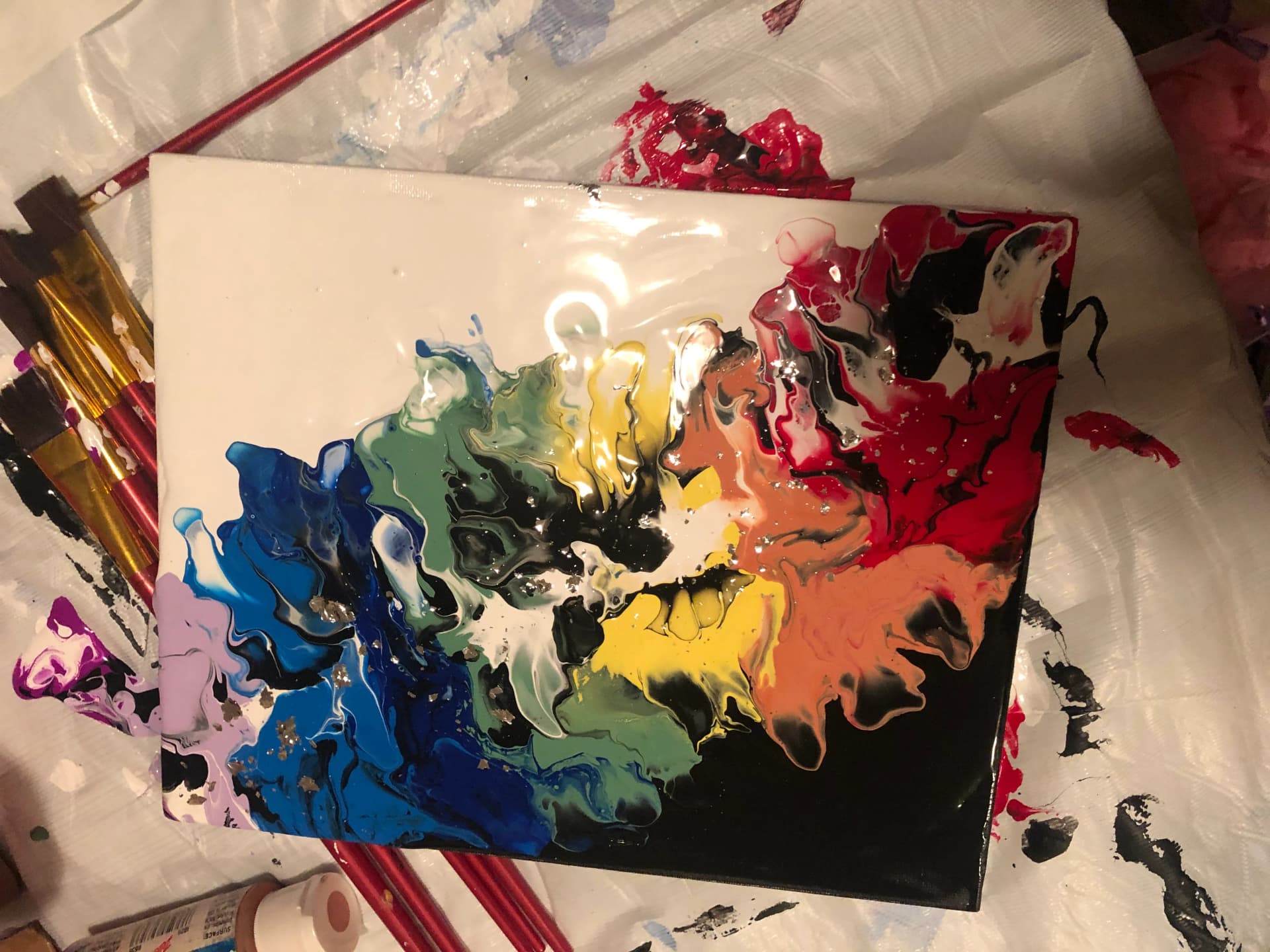 Rosepaints paint night
