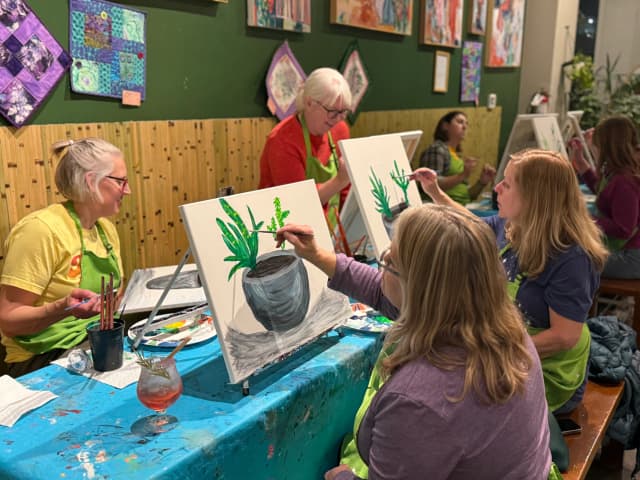Create! Iowa City - Powered by Paint Nite painting 4