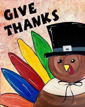 Tom the Thanksgiving Turkey — Painting