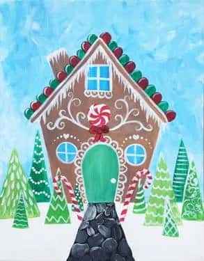 Gingerbread Cookie Cottage