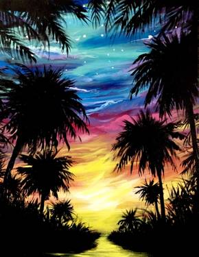 Post 4th of July Paint Nite Copy — Painting