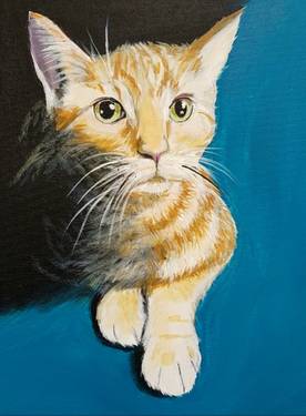 Paint Your Pet: Sausalito on Ninth 06/15/2019 — Painting