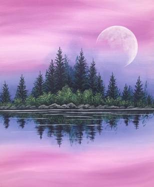 08/14/2025 Paint Nite at Paddle Stop Brewery in New Haven, MO — Painting