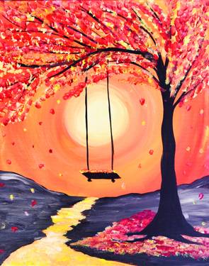 "Whimsical Fall" painting at Nottingham's (Columbia), Sat. Sept. 26, at 6:00 p.m. -21-Years-old and over — Painting