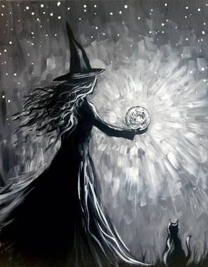 Witch's Moonspell — Painting