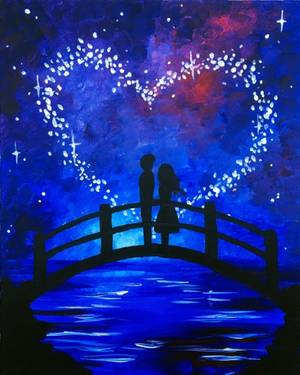 Paint Nite at Mimi's Cafe Tustin 02/12/27 — Painting