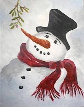 12/01/2026 Mr. Frosty Paint Nite at Viviano’s in Fenton, MO — Painting