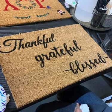 Customize Your Door Mat Message