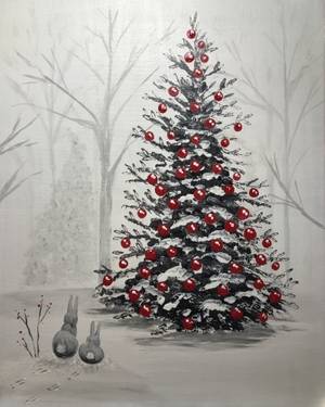 Did Somebunny Say Christmas? — Painting