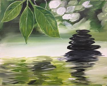 Now and Zen at Mtn. Mike's on Cleveland in SRosa — Painting