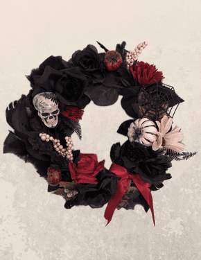Goth Halloween Wreath