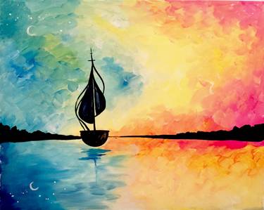 And straight on till morning — Painting