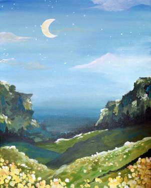 Paint Nite: Irish Dusk — Painting