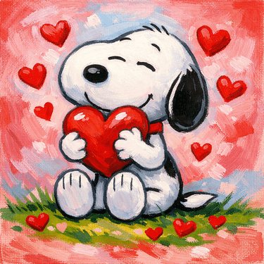 Love Pup, 1/19/27 — Painting