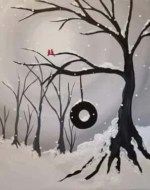 Winter Swing in the Park