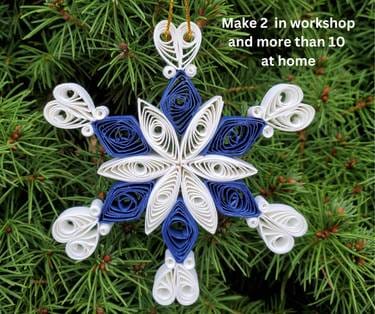 Paper Quilling Ornaments Making Workshop with Trupti More @Shipgarten — Painting
