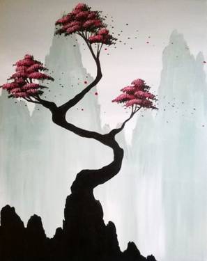 Friday Still Wandering — Painting