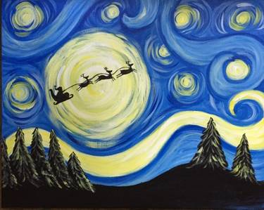Daytime Mossops - Dec 27 — Painting