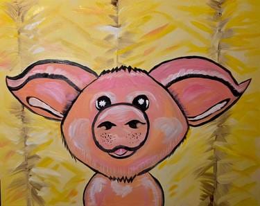Paint & Sip Party Moksa May 17 at 2pm — Painting