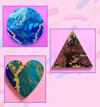 Paint Pouring Sept 25 — Painting