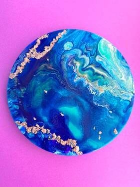Paint Pouring Kingston House May 9 — Painting